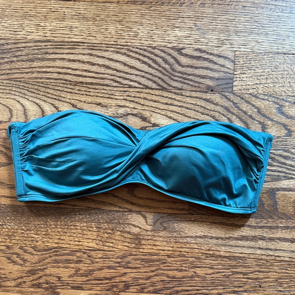 Kona Sol Teal Bikini Top